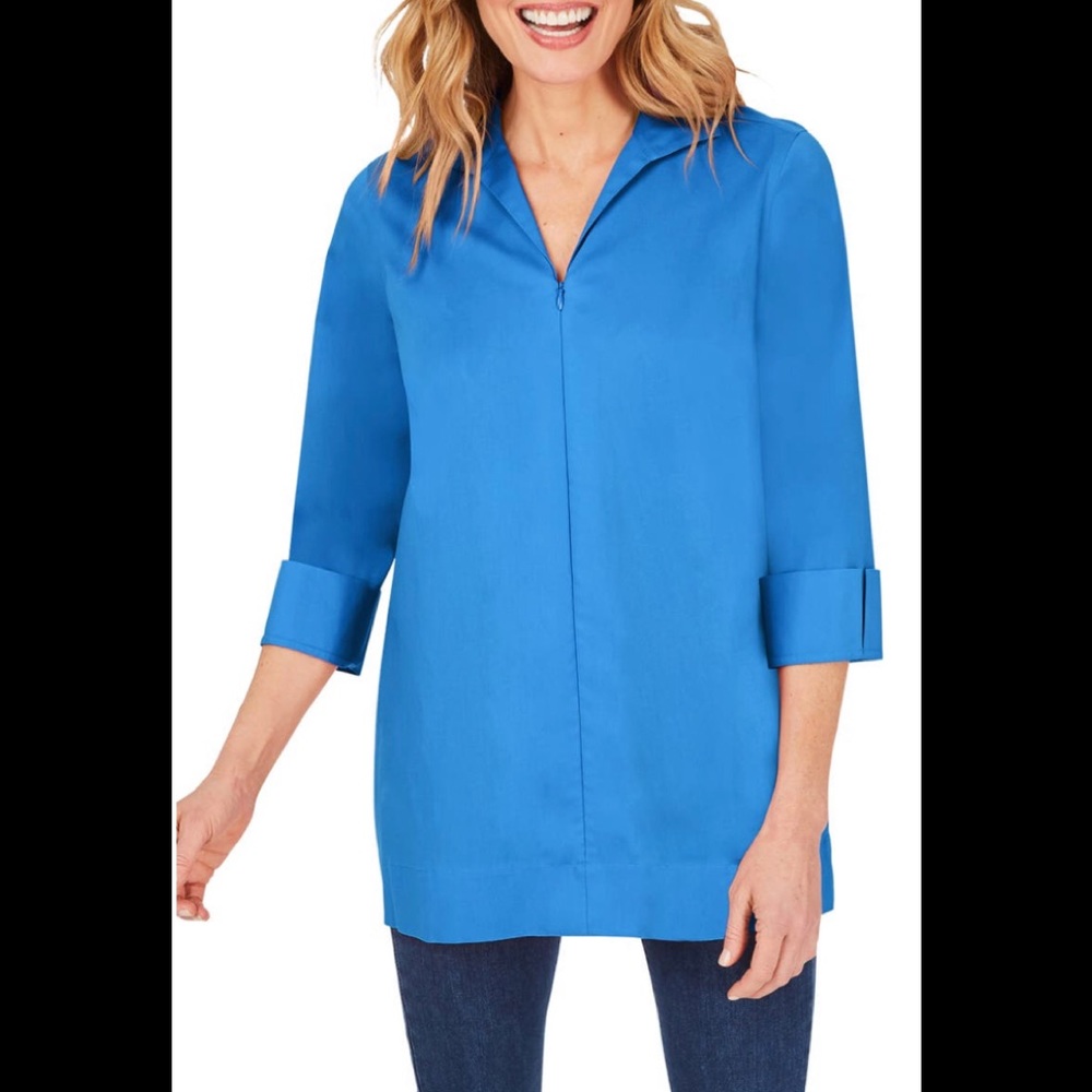 Foxcroft Lydia Wrinkle free non-iron shirt